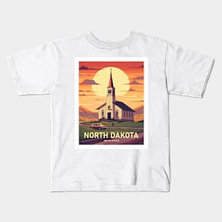 NORTH DAKOTA Kids T-Shirt